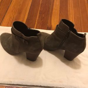 Suede Franco Fortini booties size 8